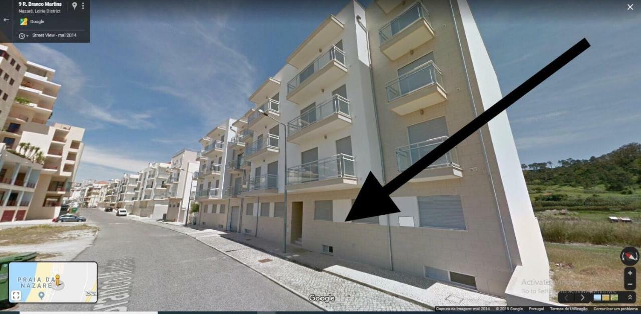 Apartamento T2 Vista Mar Nazaré Exteriör bild